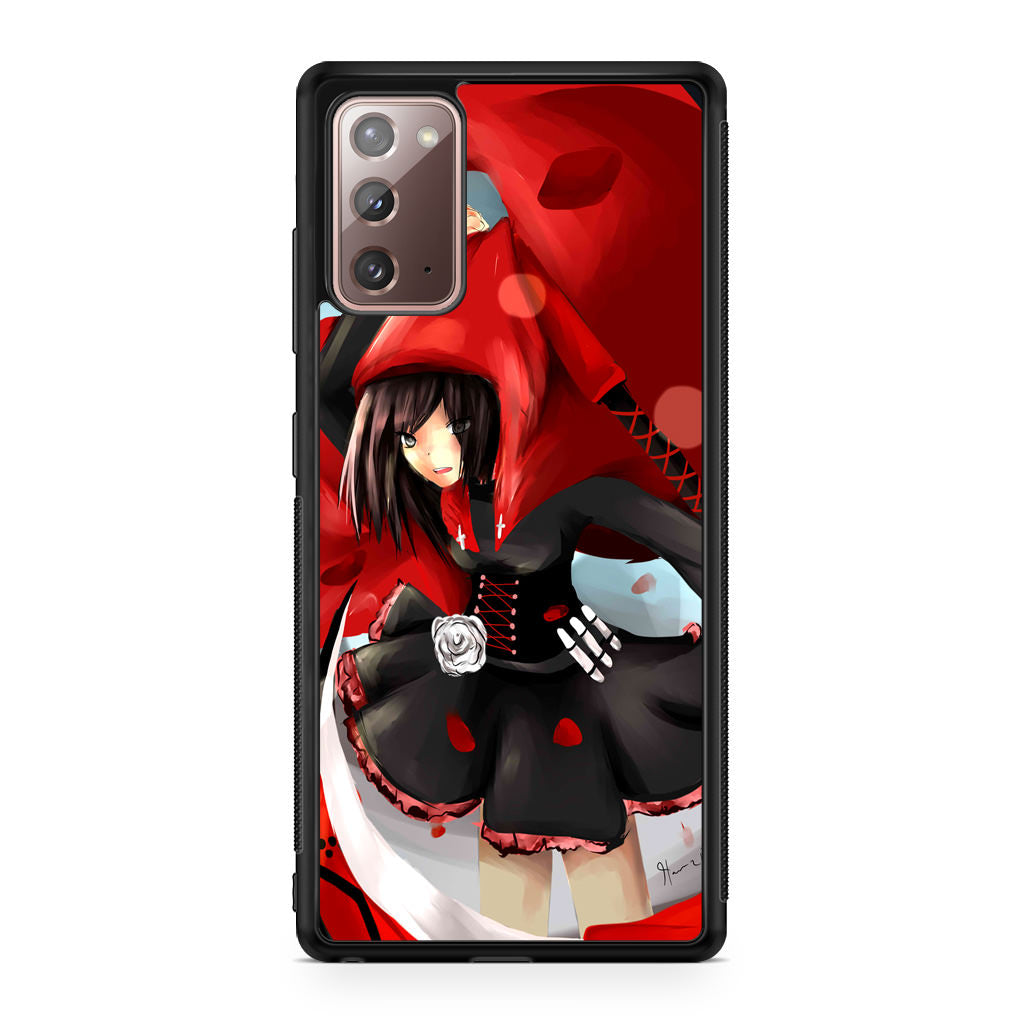 RWBY Ruby Rose Galaxy Note 20 Case