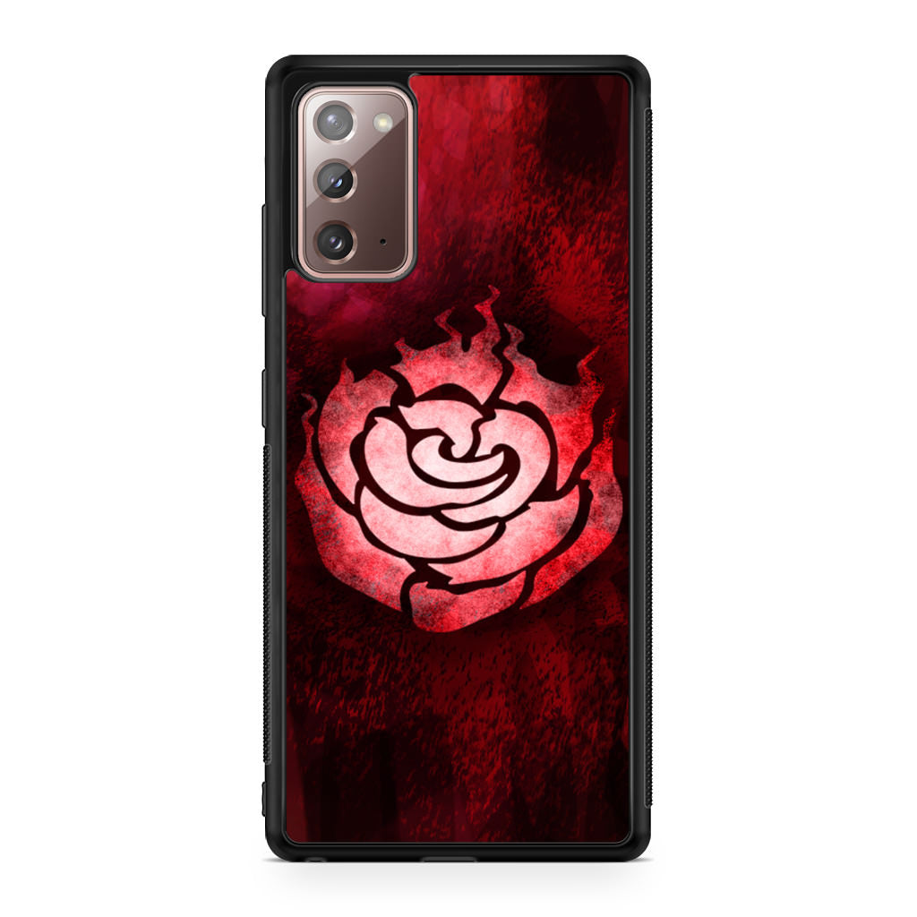 RWBY Ruby Rose Symbol Galaxy Note 20 Case