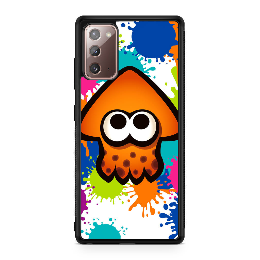 Splatoon Squid Galaxy Note 20 Case