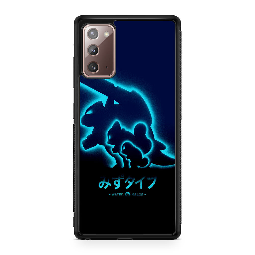 Squirtle Blastoise Galaxy Note 20 Case