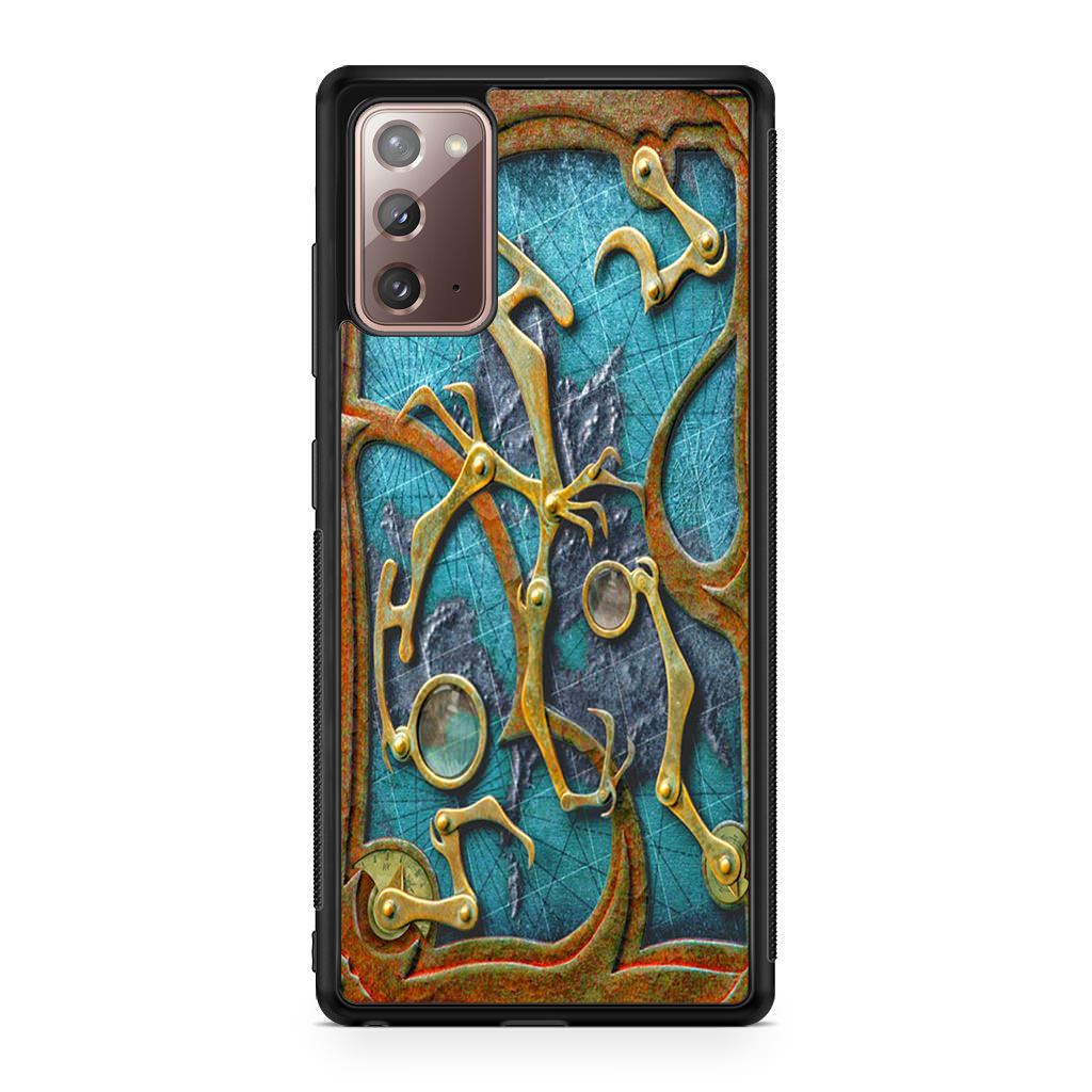 Steampunk Book Cover Galaxy Note 20 Case