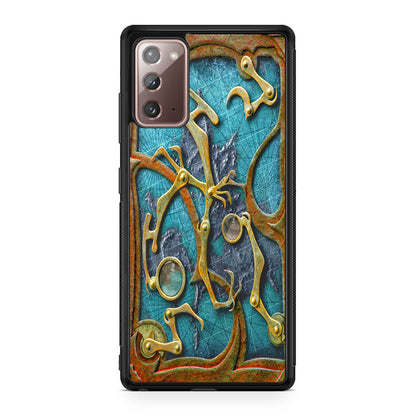 Steampunk Book Cover Galaxy Note 20 Case