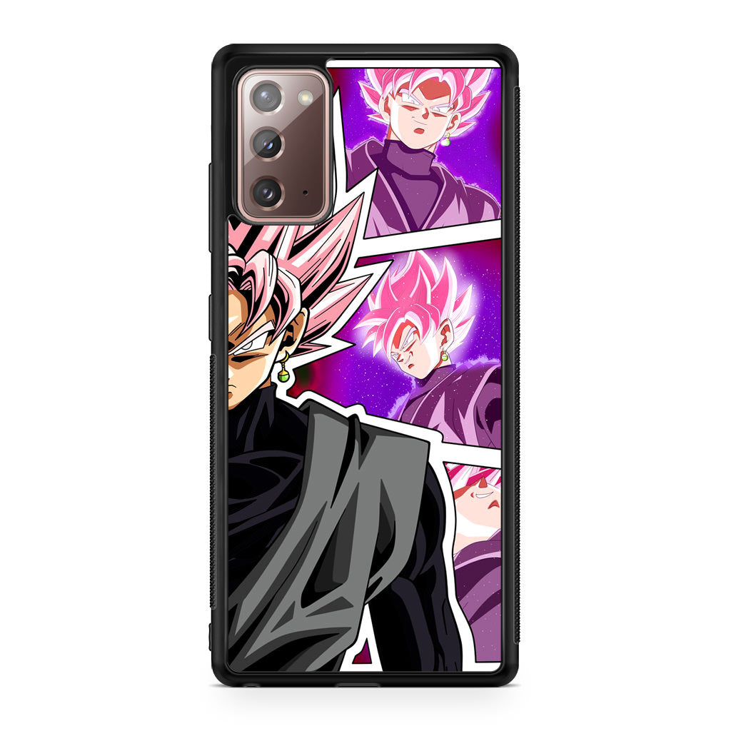 Super Goku Black Rose Collage Galaxy Note 20 Case