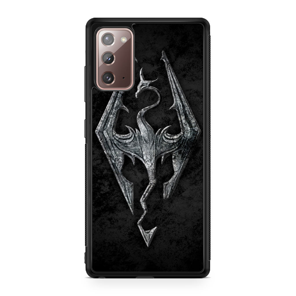 The Elder Scrolls V Skyrim Logo Galaxy Note 20 Case