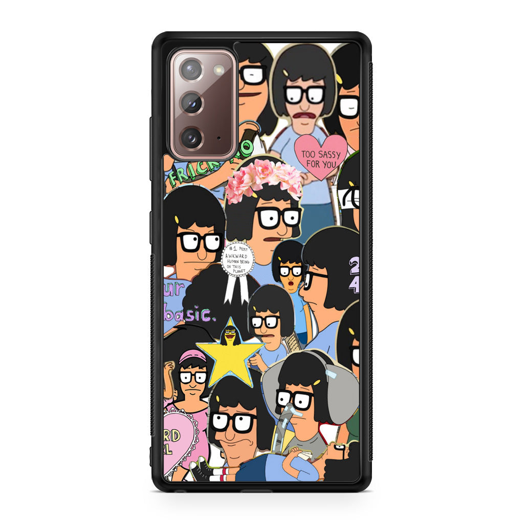 Tina Belcher Collage Galaxy Note 20 Case