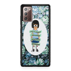 Tina Belcher Flower Woman Quotes Galaxy Note 20 Case