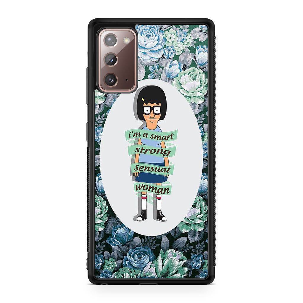 Tina Belcher Flower Woman Quotes Galaxy Note 20 Case