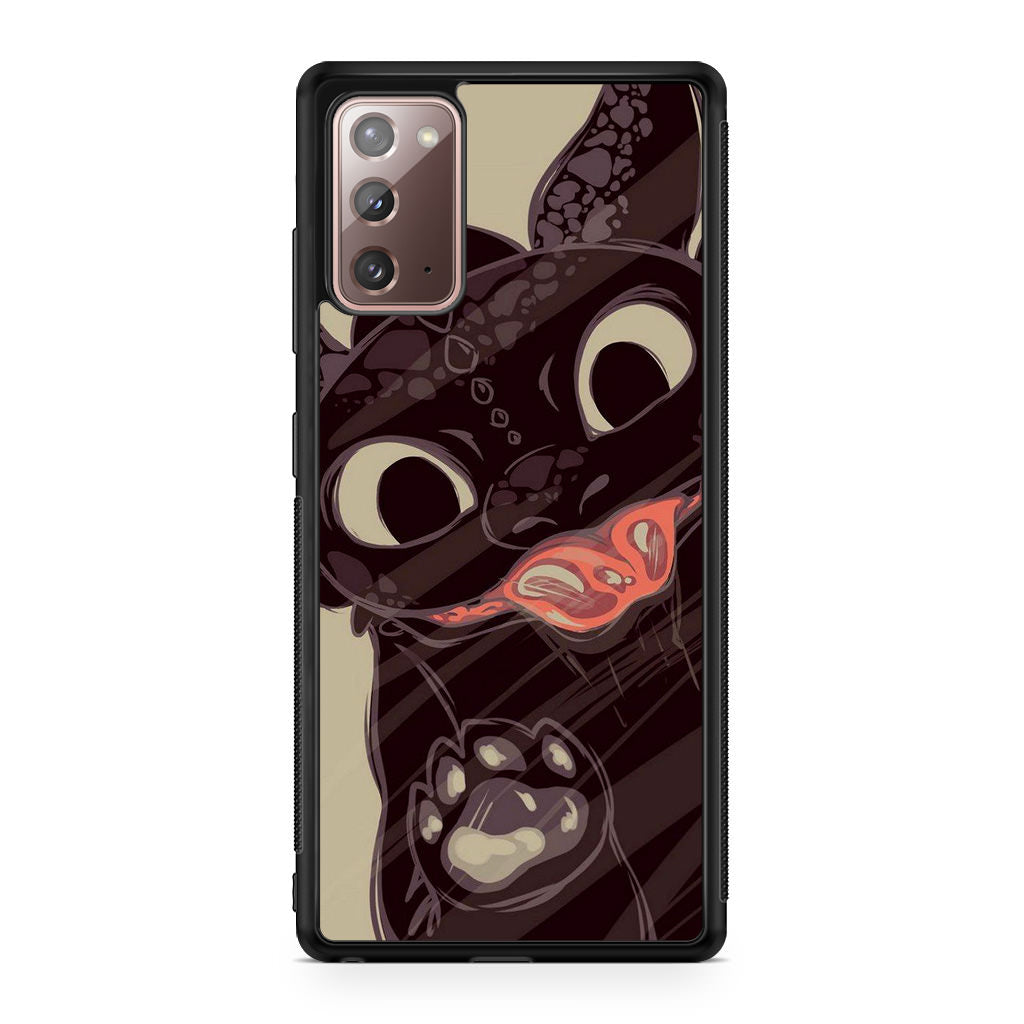 Toothless Dragon Art Galaxy Note 20 Case