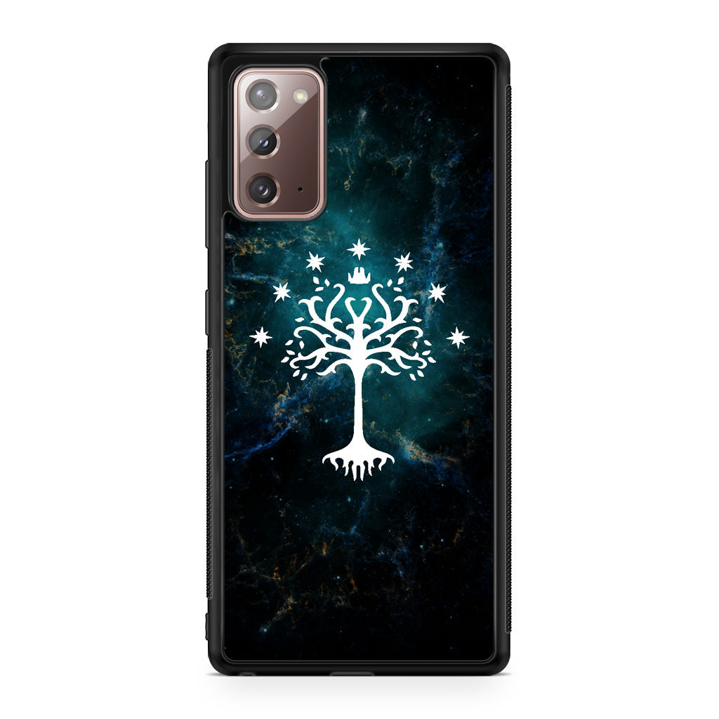 White Tree Of Gondor In Space Nebula Galaxy Note 20 Case
