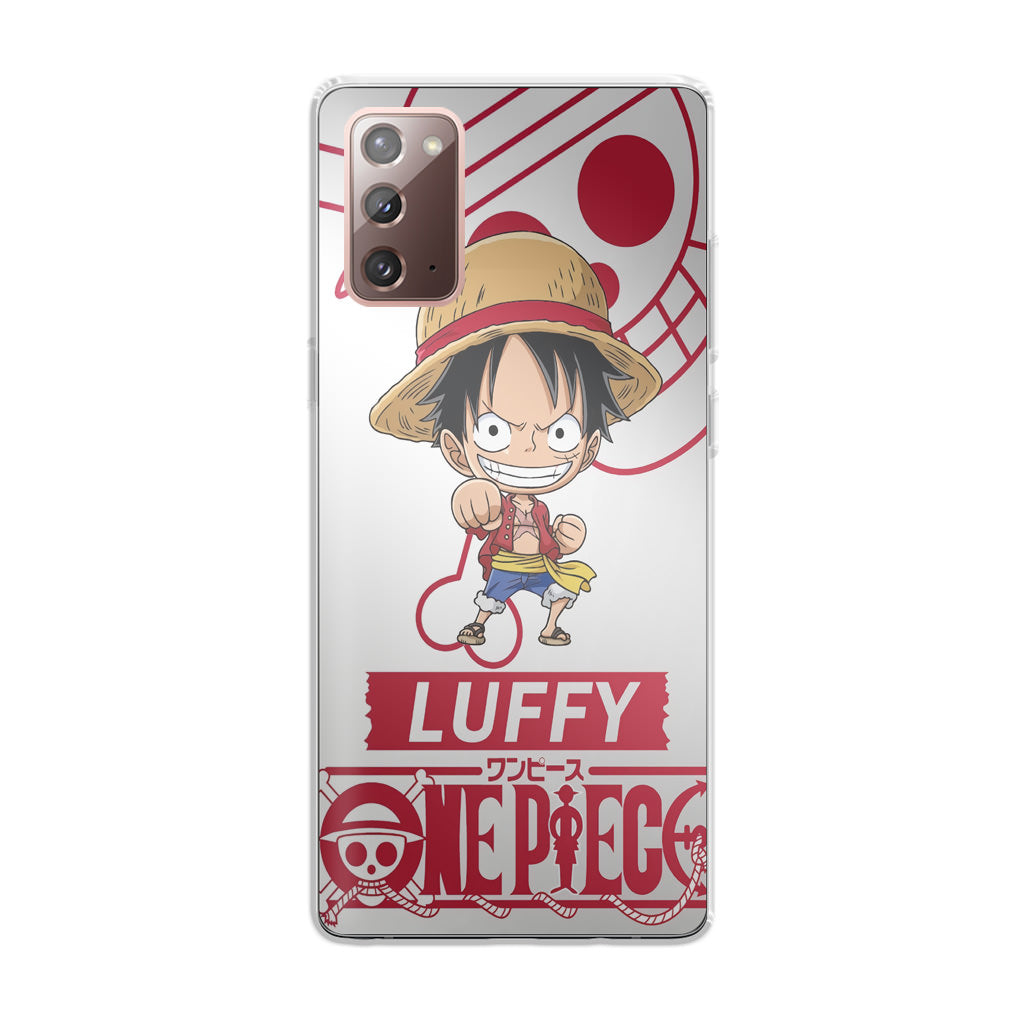 Chibi Luffy Galaxy Note 20 Case
