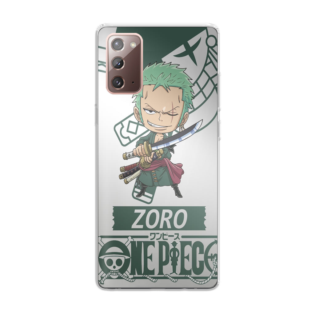 Chibi Zoro Galaxy Note 20 Case