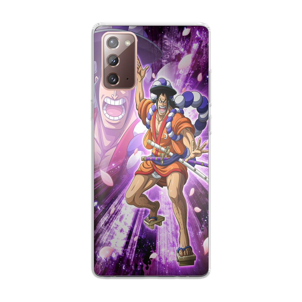 Kozuki Oden Signature Pose Galaxy Note 20 Case