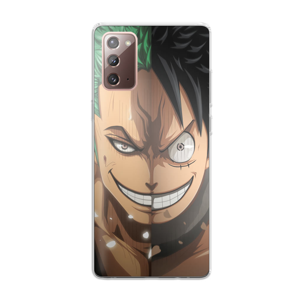 Luffy And Zoro Half Smile Galaxy Note 20 Case