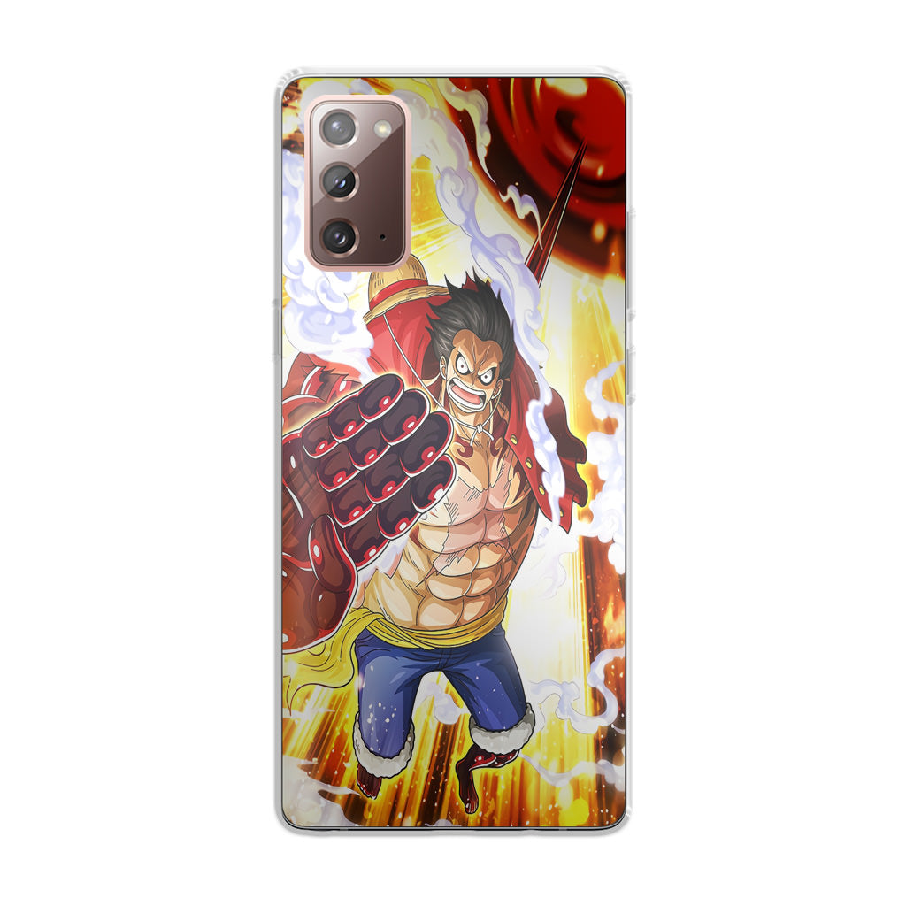 Luffy Gear 4 King Kong Gun Galaxy Note 20 Case