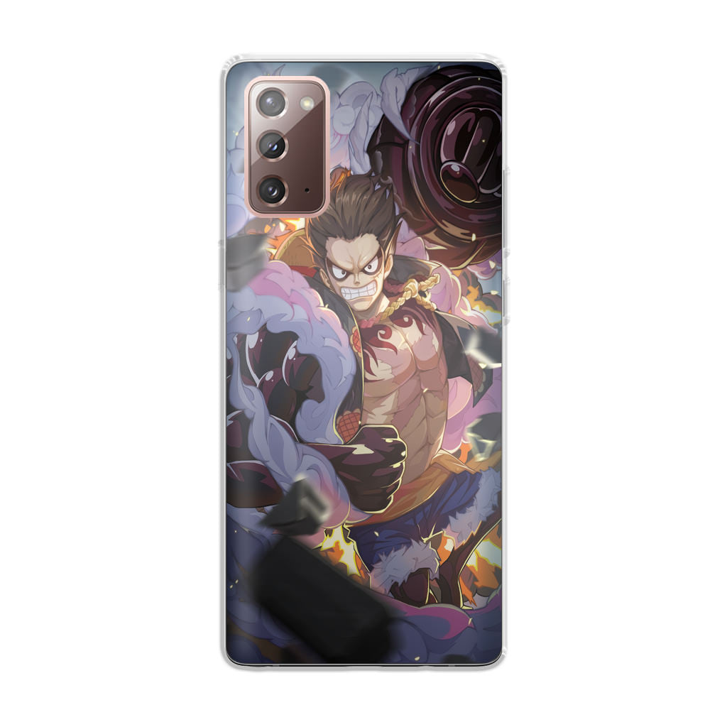 Luffy Gear 4 Kong Gun Galaxy Note 20 Case