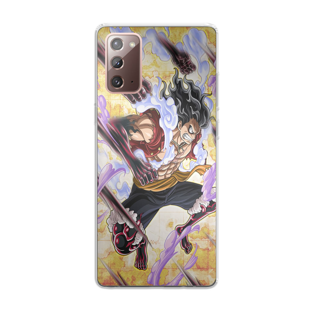 Luffy Gomu Gomu No Black Mamba Galaxy Note 20 Case