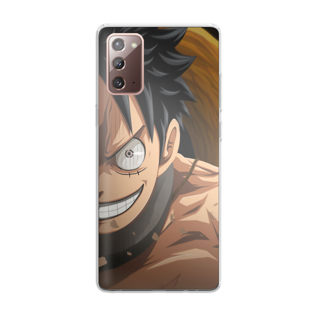 Luffy Half Smile Galaxy Note 20 Case