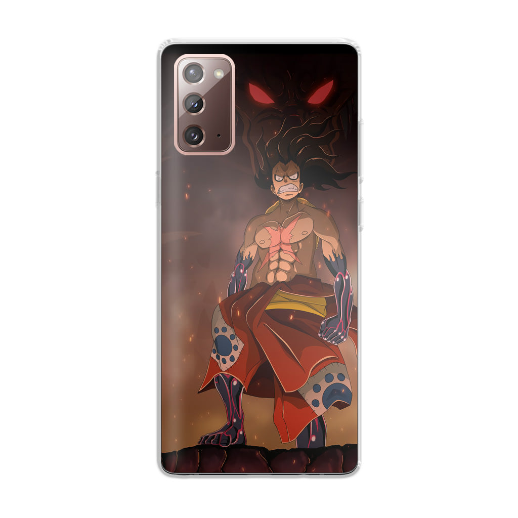Luffy Snake Man Form Galaxy Note 20 Case