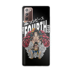 Luffy The Fourth Gear Black Galaxy Note 20 Case