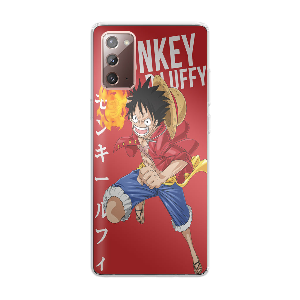 Monkey D Luffy Galaxy Note 20 Case