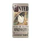 Monkey D Luffy Bounty Galaxy Note 20 Case