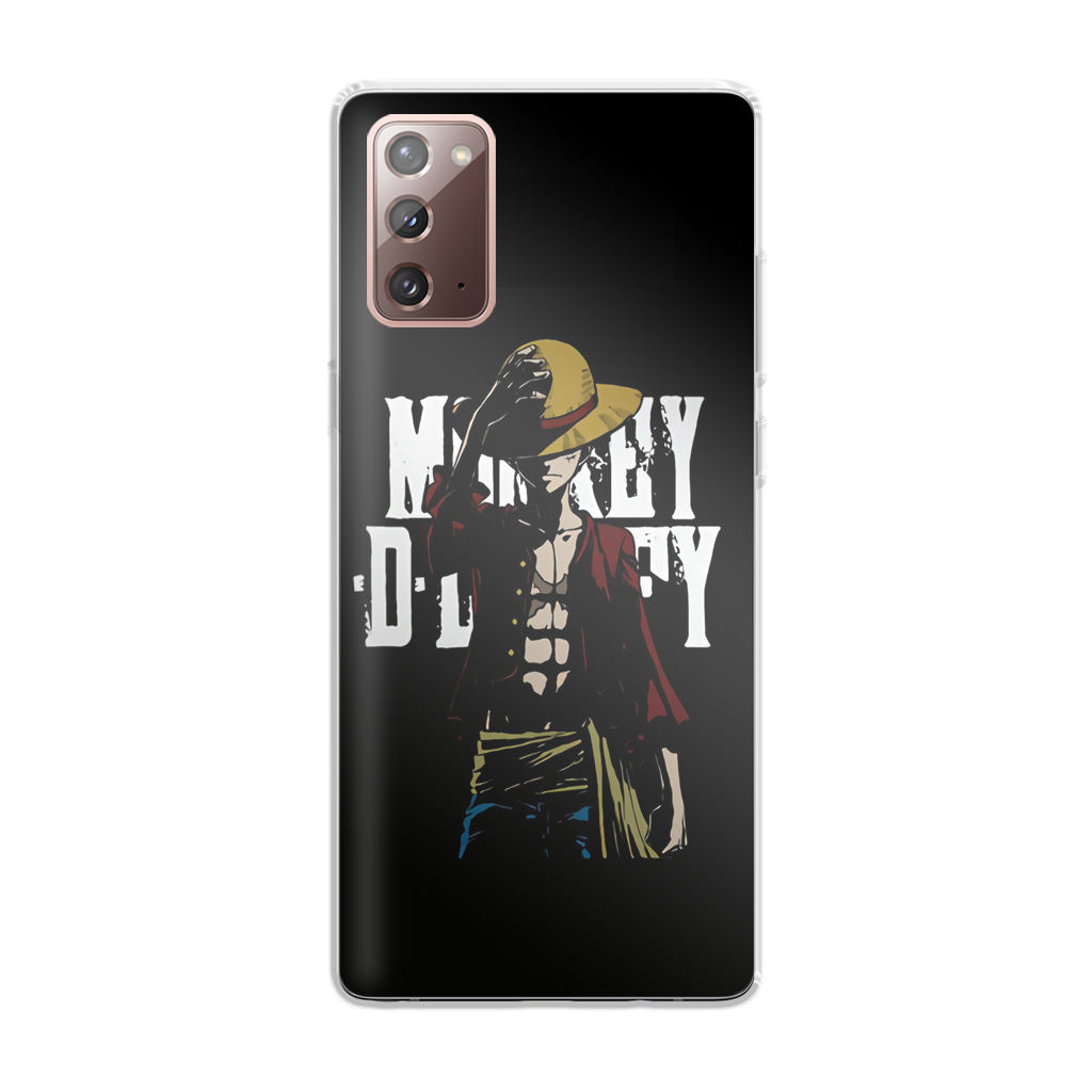 Monkey D Luffy Straw Hat Galaxy Note 20 Case