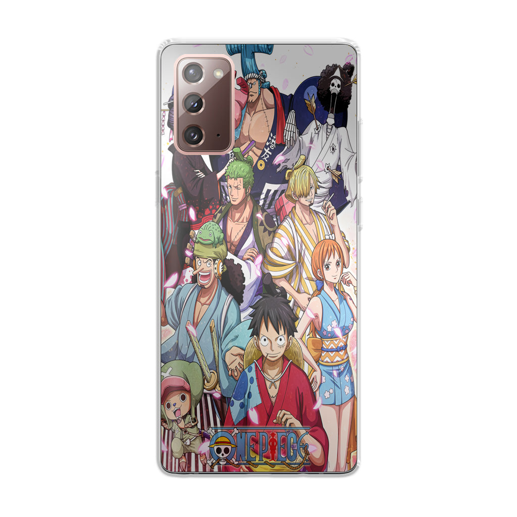 Mugiwara Crew Wano Galaxy Note 20 Case