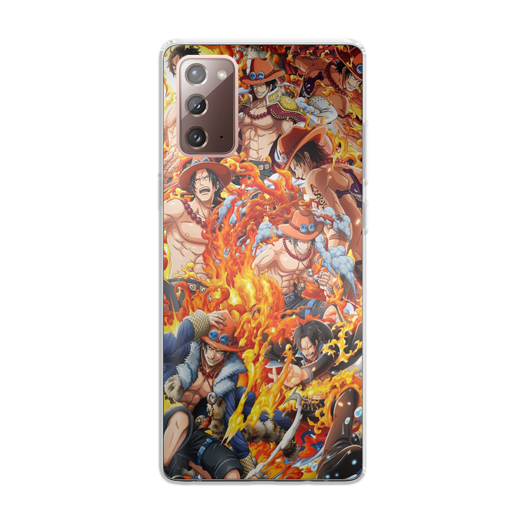 Portgas D Ace Collections Galaxy Note 20 Case
