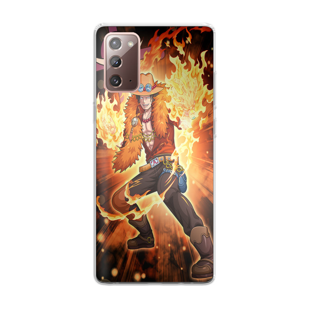 Portgas D Ace Fire Power Galaxy Note 20 Case