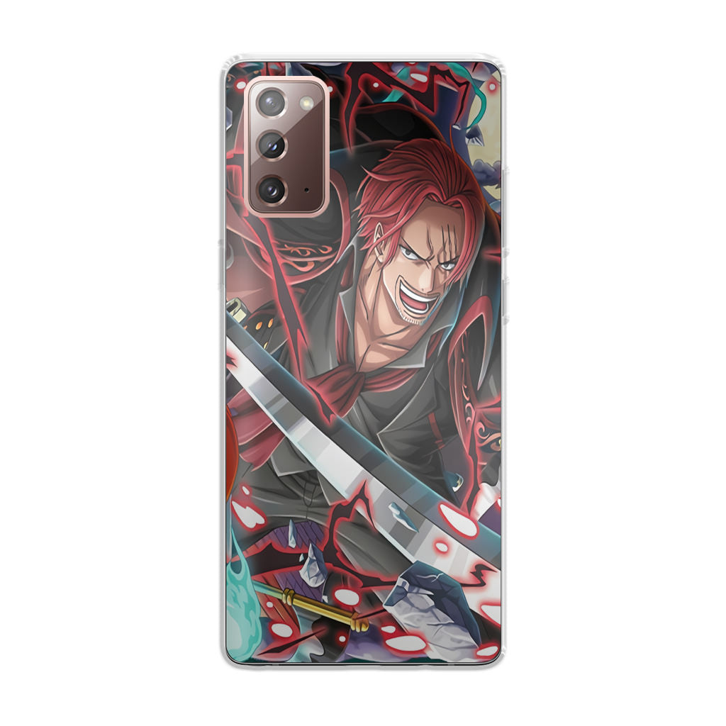 Red Hair Shanks Galaxy Note 20 Case