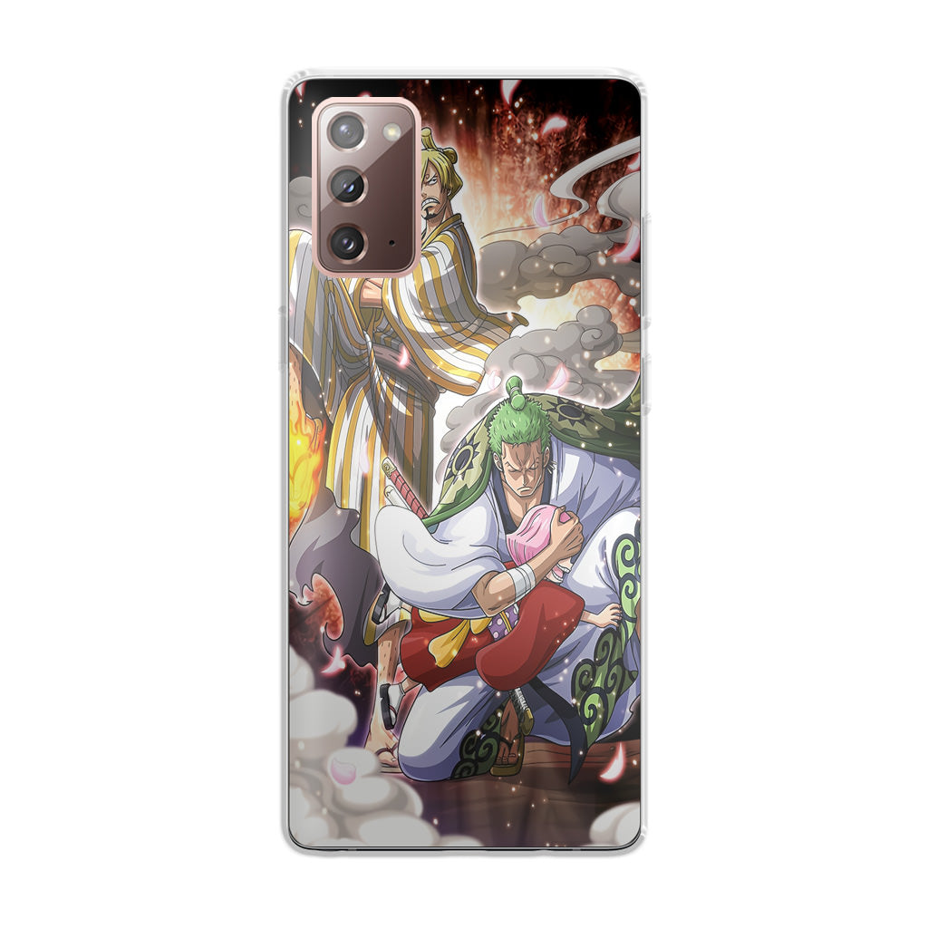 Sanji And Zoro Saving Otoko Galaxy Note 20 Case