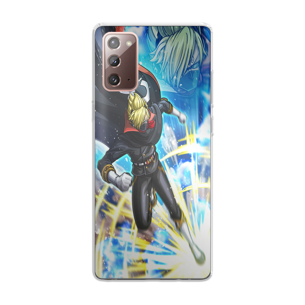 Sanji In Stealth Black Suit Galaxy Note 20 Case
