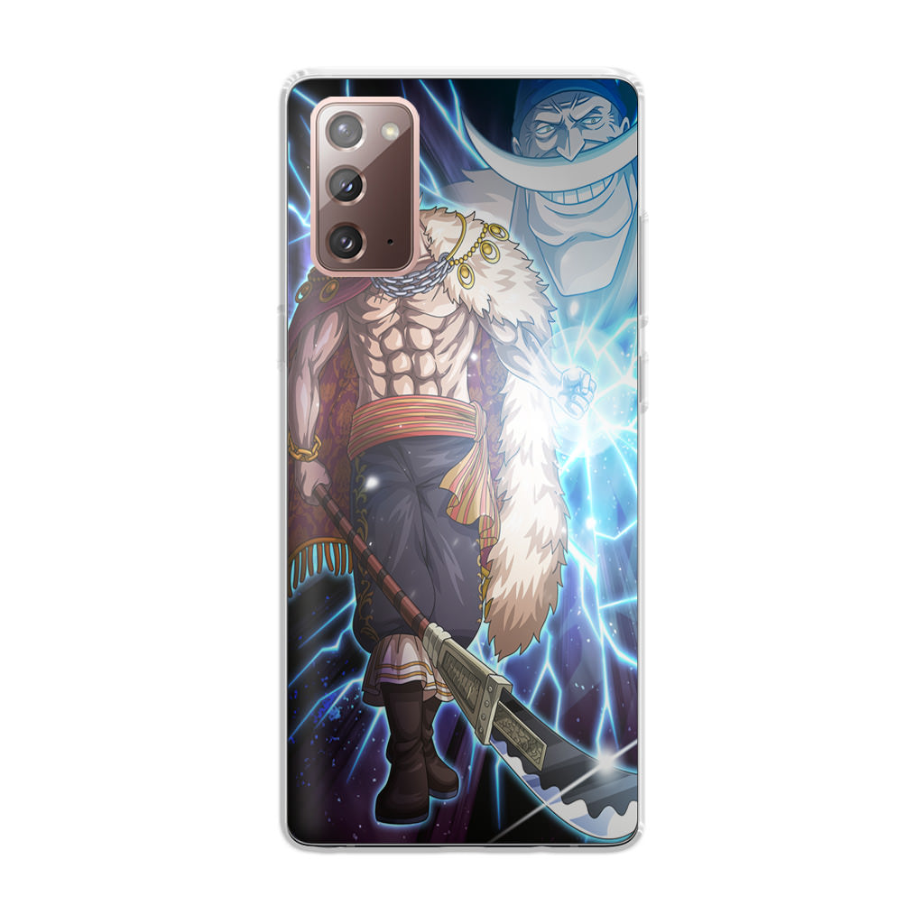 Shirohige With Gura Gura Power Galaxy Note 20 Case