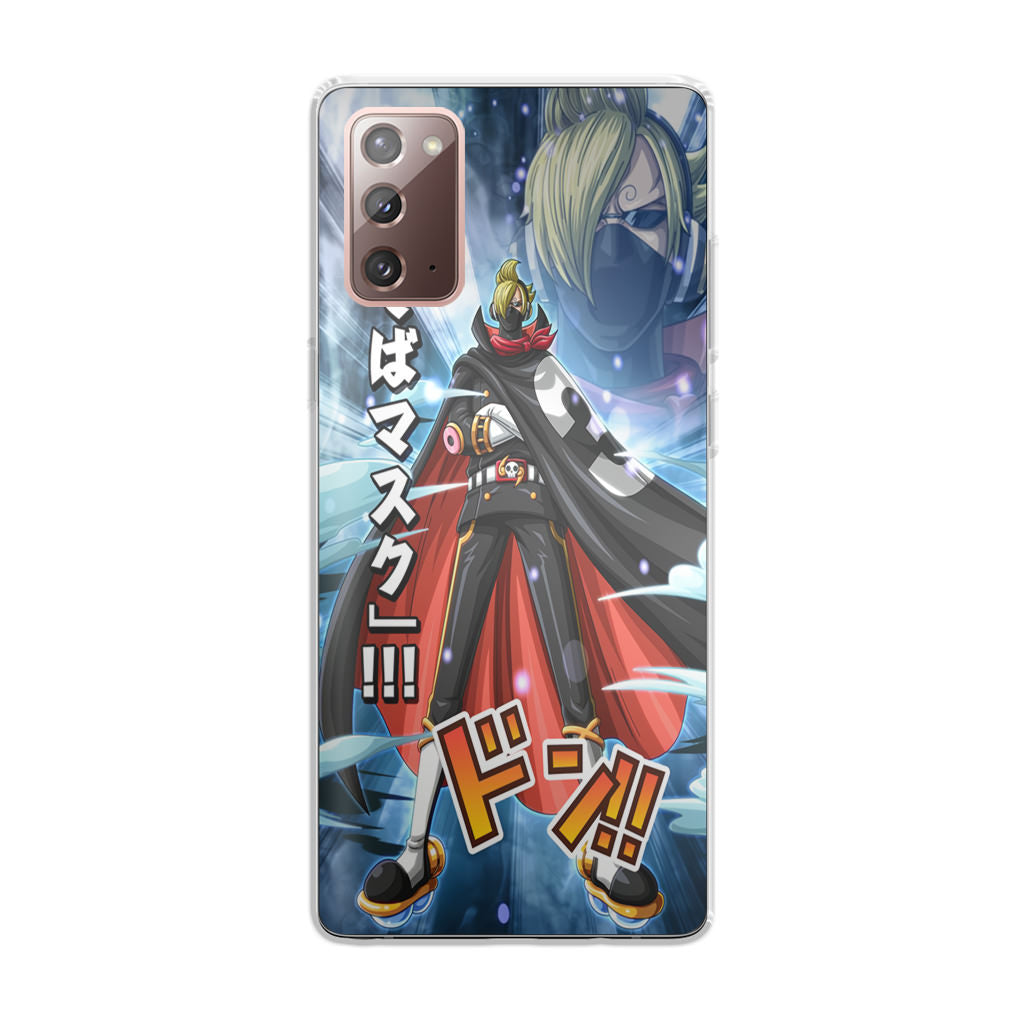 Stealth Black Sanji Galaxy Note 20 Case