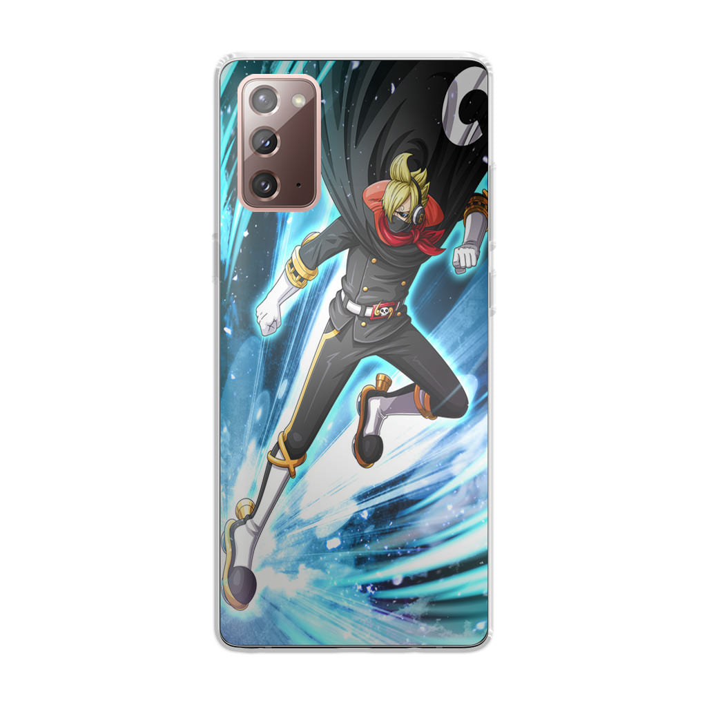 Stealth Black Vinsmoke Sanji Galaxy Note 20 Case