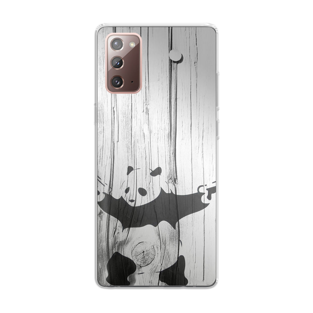 Banksy Graffiti Panda Galaxy Note 20 Case