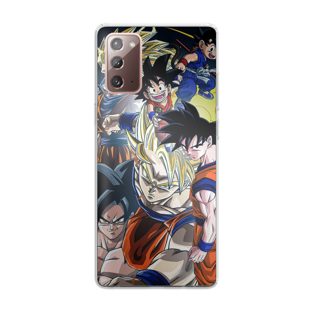 Dragon Ball Z Son Goku Galaxy Note 20 Case