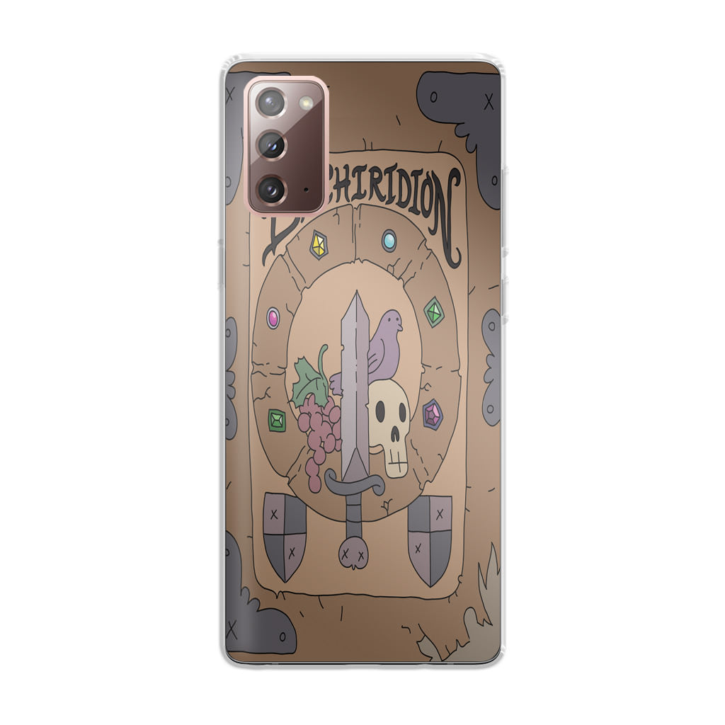 Enchiridion Book Galaxy Note 20 Case
