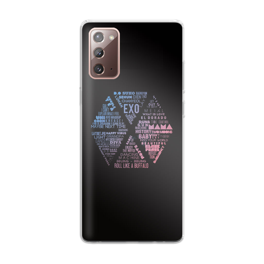 EXO Emblem Galaxy Note 20 Case