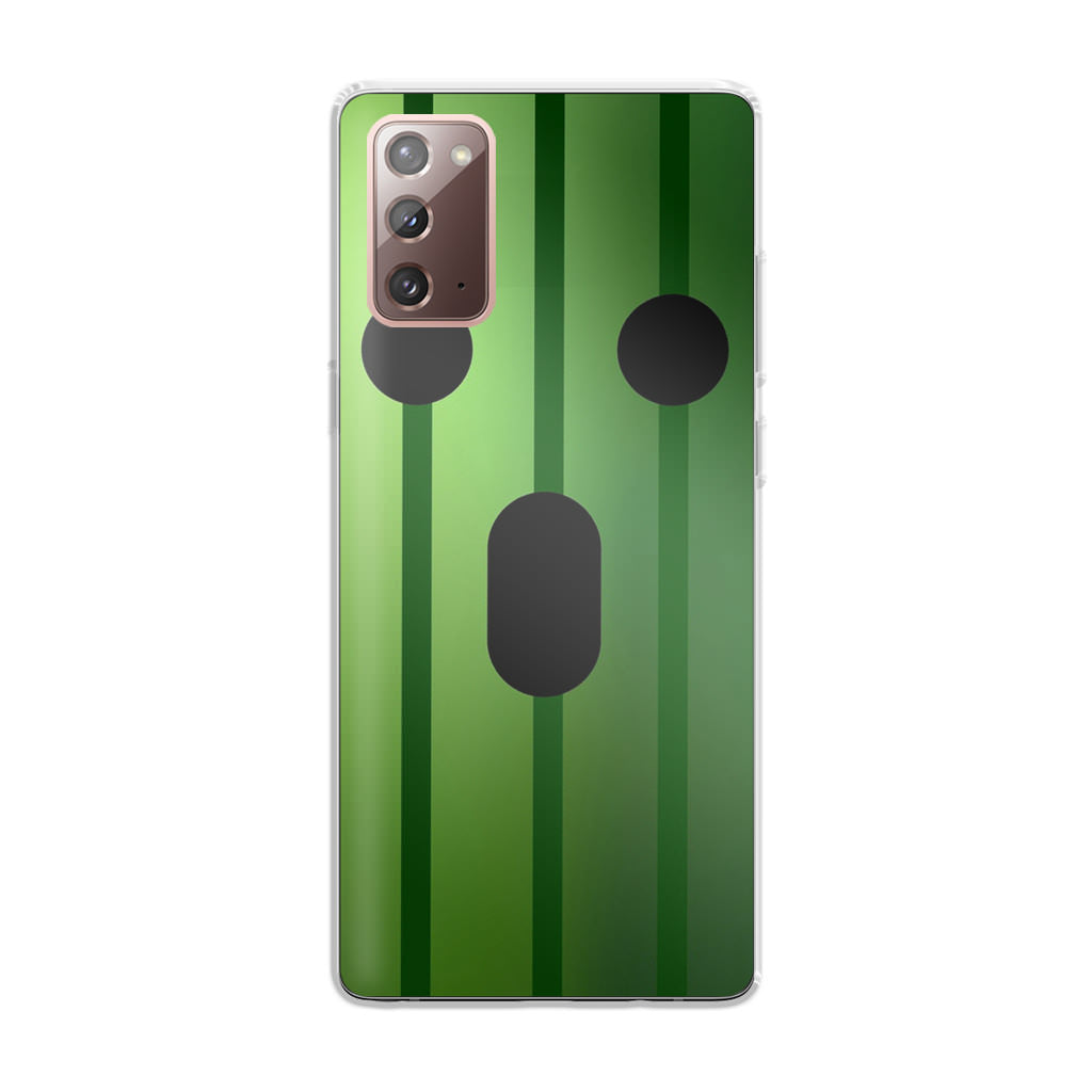 Funny Cactuar Face Galaxy Note 20 Case