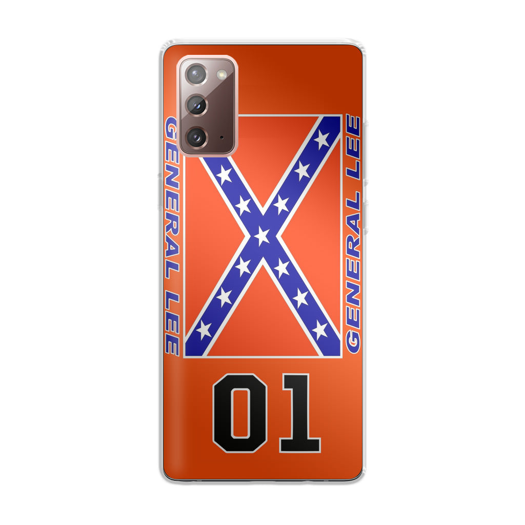 General Lee Roof 01 Galaxy Note 20 Case
