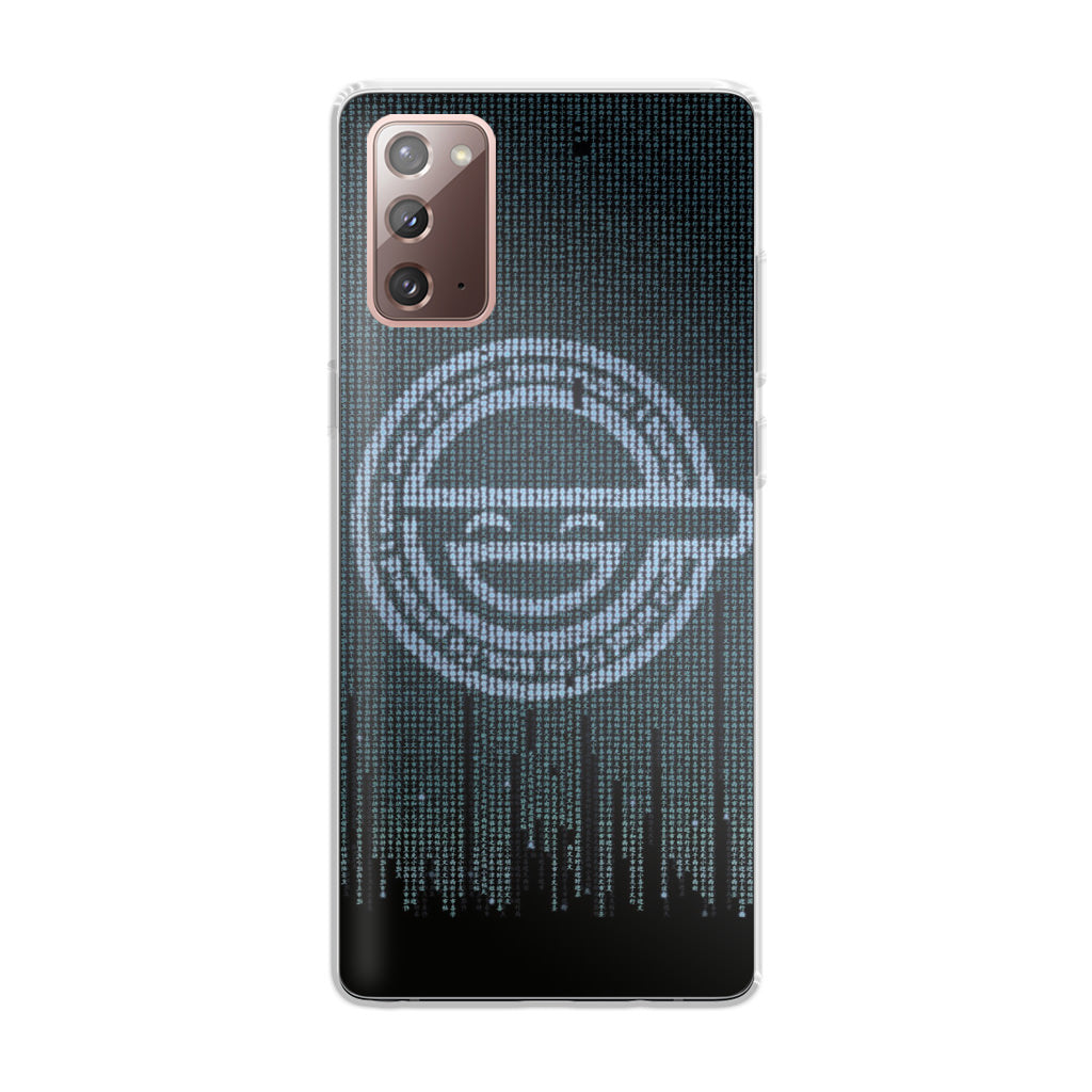 Ghost In The Shell Laughing Man Galaxy Note 20 Case