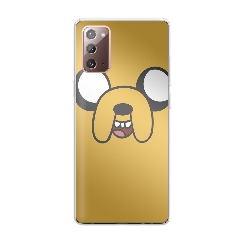 Jake The Dog Face Galaxy Note 20 Case