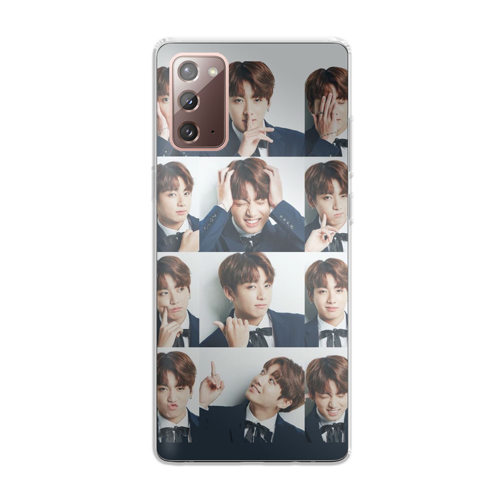 Jungkook Collage Galaxy Note 20 Case
