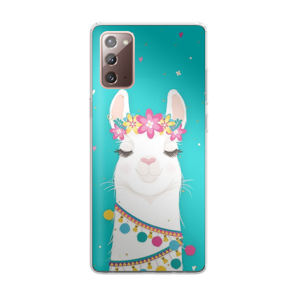 Llama Art Galaxy Note 20 Case