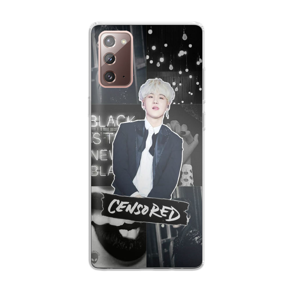 Min Yoongi 2 Galaxy Note 20 Case