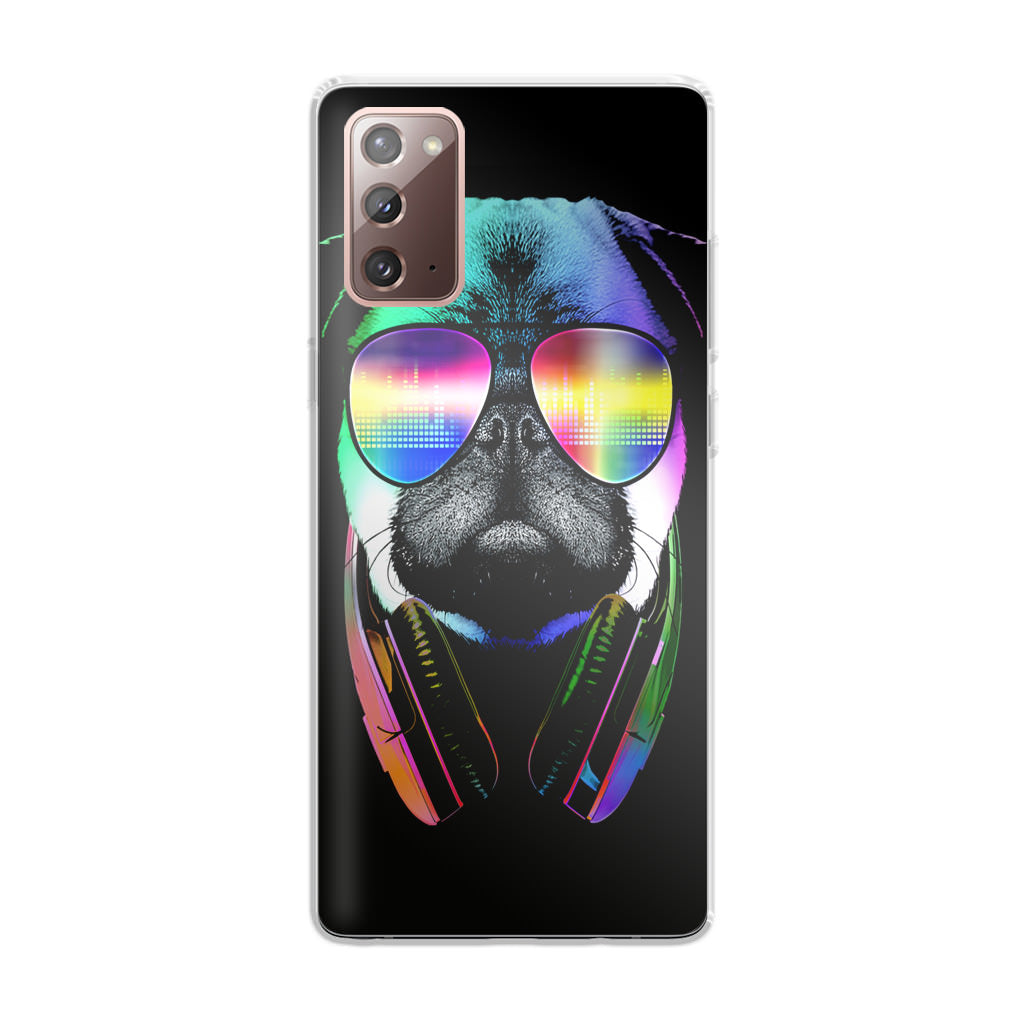 Music Lover Pug V Galaxy Note 20 Case