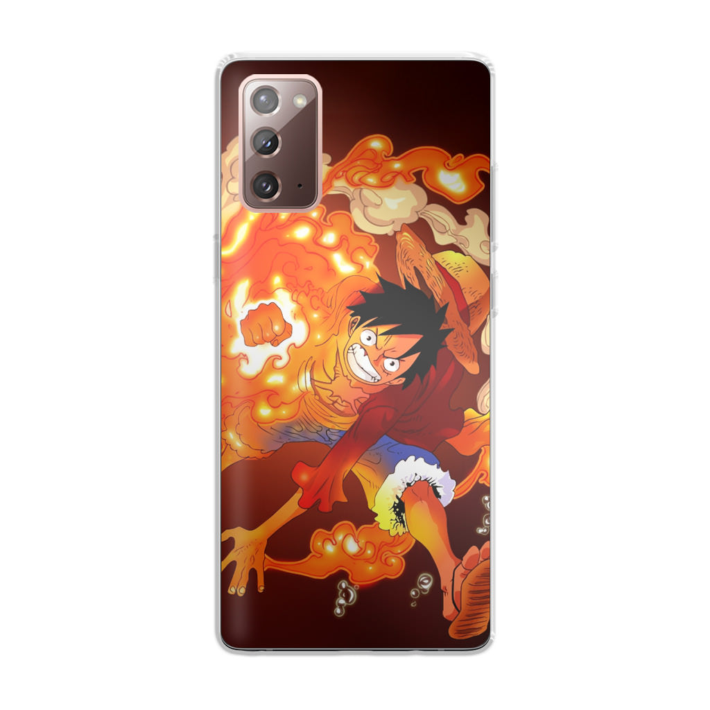 One Piece Luffy Red Hawk Galaxy Note 20 Case