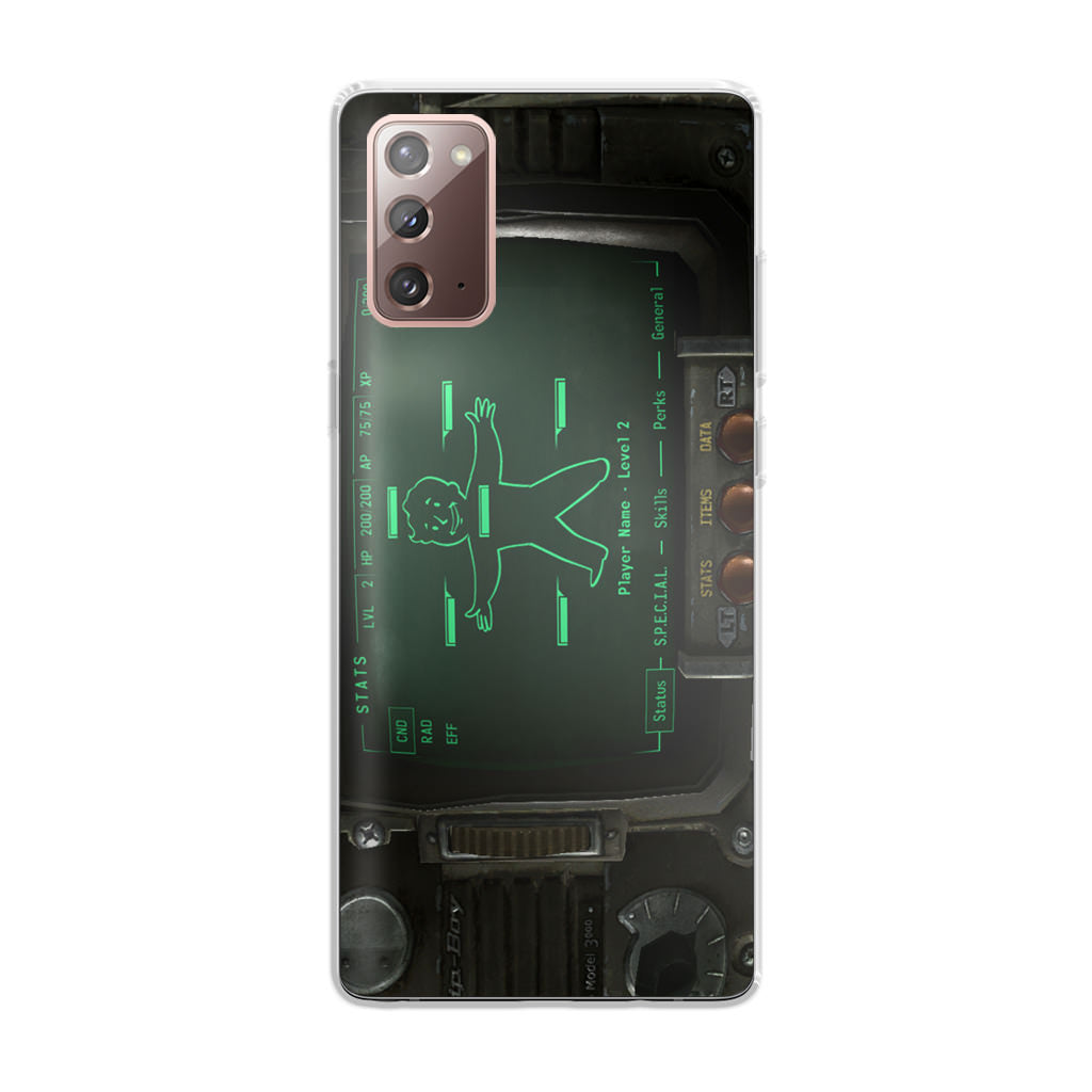 Pip-boy 3000 Galaxy Note 20 Case