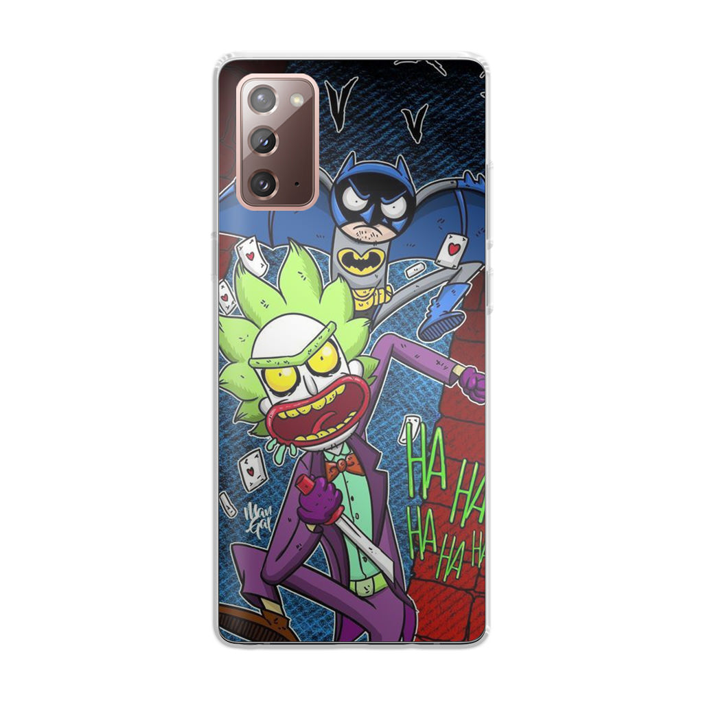 Rick And Morty Bat And Joker Clown Galaxy Note 20 Case